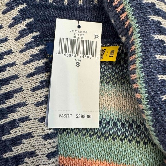 Polo Ralph Lauren Women's Southwestern Shawl-Collar Cardigan Pockets Multi Sz S - Picture 8 of 12